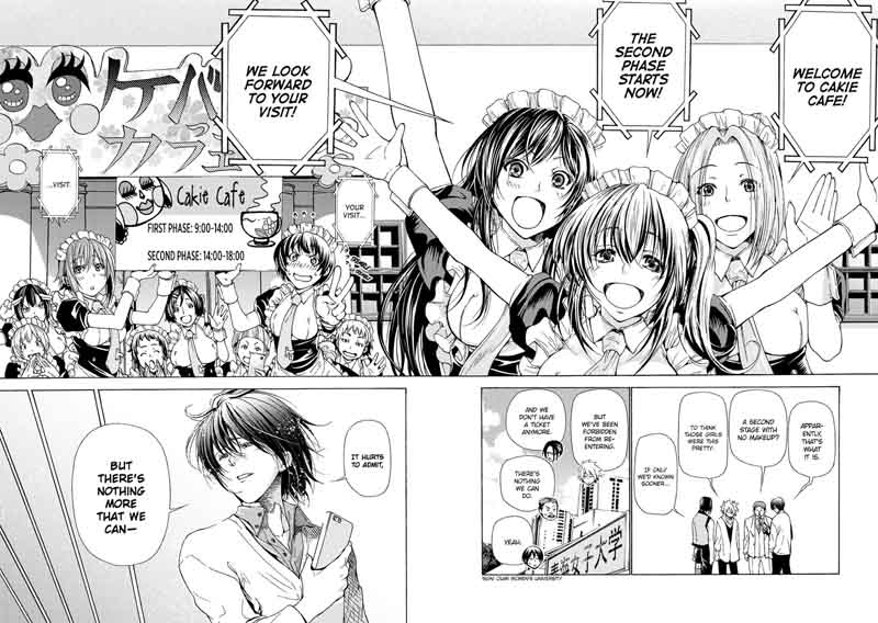 Grand Blue Manga Chapter 24 page 41 - First Time at the Women's University scene