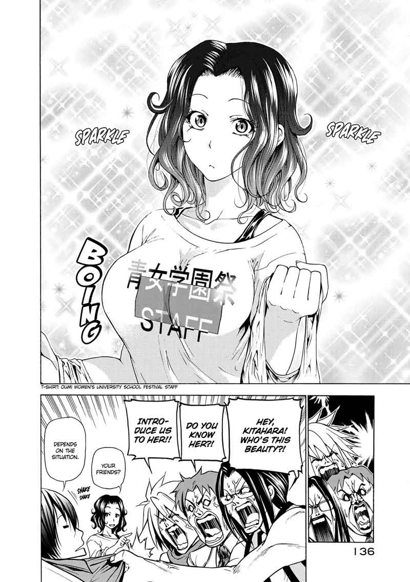 Grand Blue Manga Chapter 25 page 11 - At the Women's University Again scene