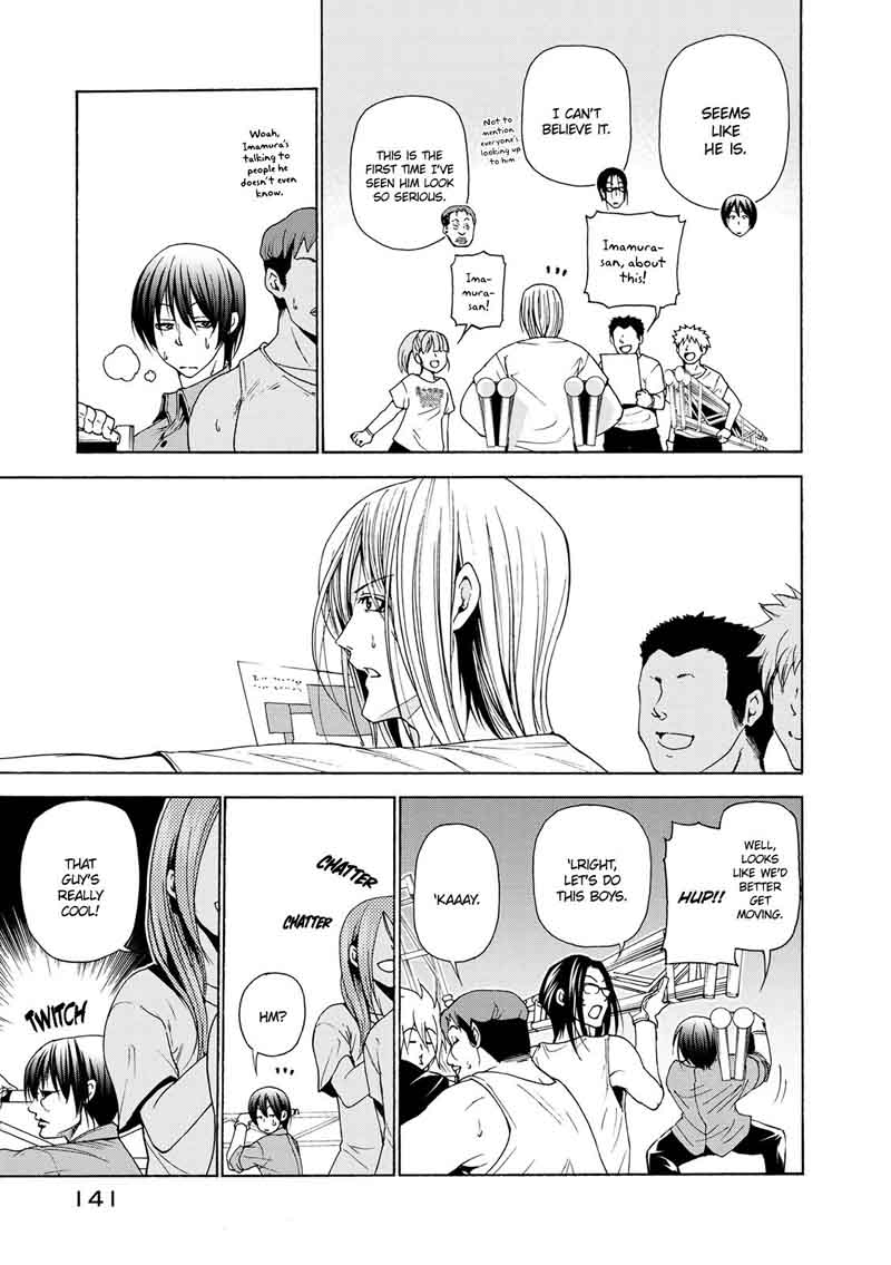 Grand Blue Manga Chapter 25 page 16 - At the Women's University Again scene