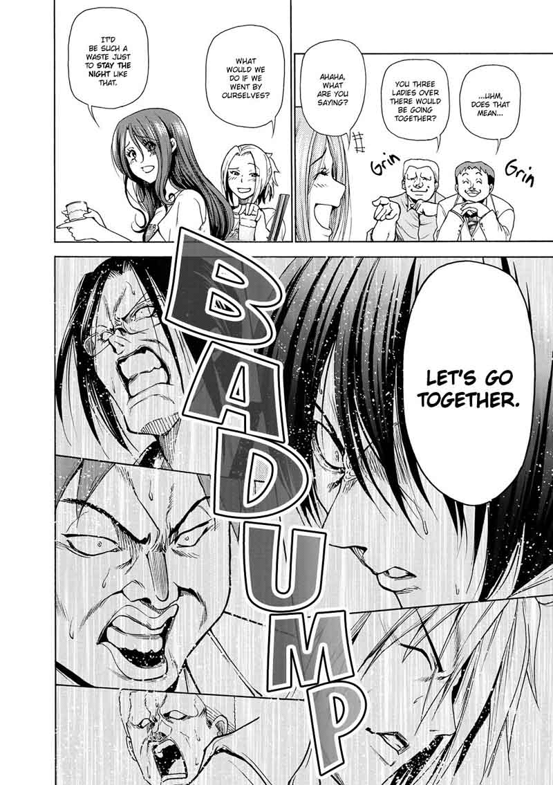 Grand Blue Manga Chapter 25 page 31 - At the Women's University Again scene
