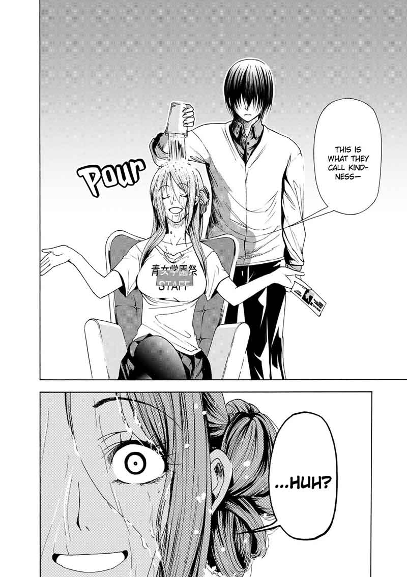 Grand Blue Manga Chapter 25 page 37 - At the Women's University Again scene