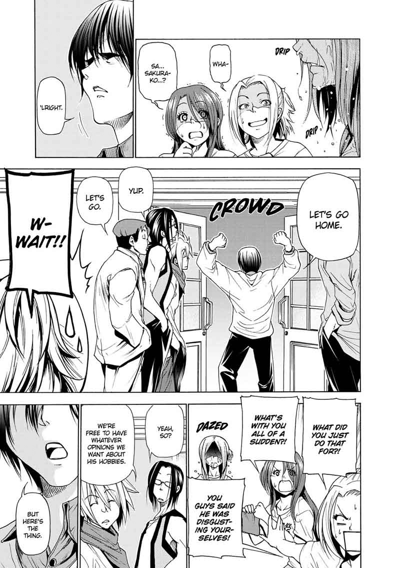 Grand Blue Manga Chapter 25 page 38 - At the Women's University Again scene