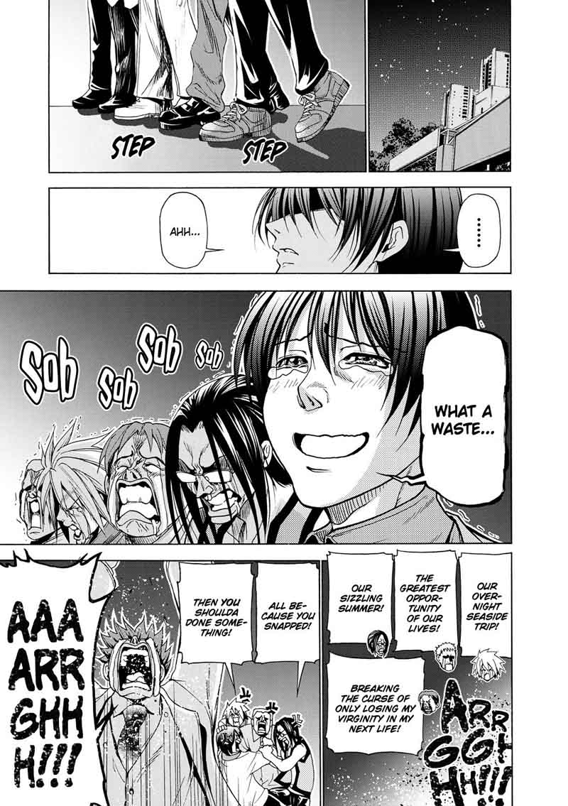 Grand Blue Manga Chapter 25 page 40 - At the Women's University Again scene