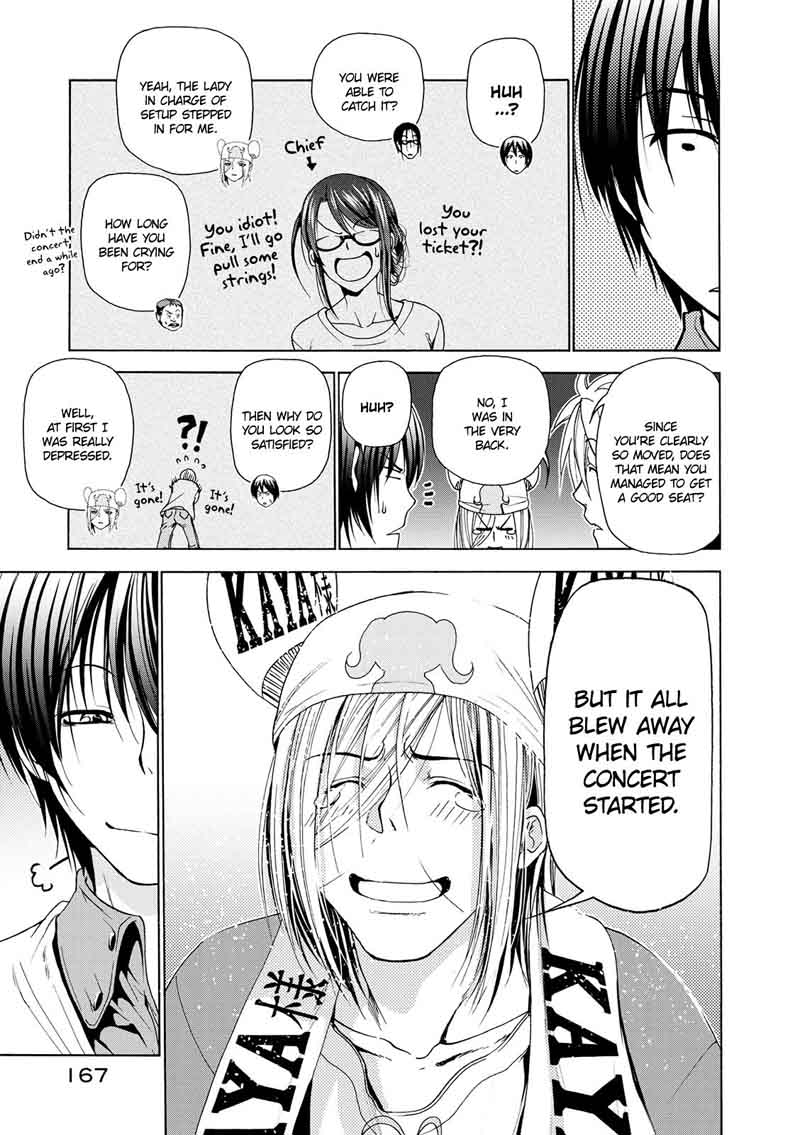 Grand Blue Manga Chapter 25 page 42 - At the Women's University Again scene
