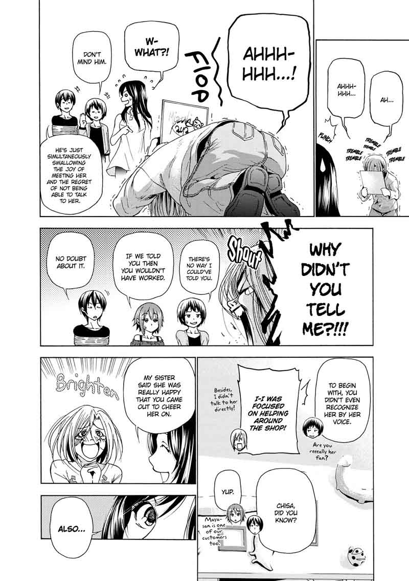 Grand Blue Manga Chapter 25 page 47 - At the Women's University Again scene