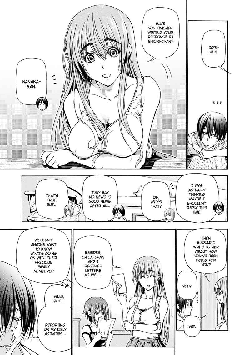 Grand Blue Manga Chapter 25 page 55 - At the Women's University Again scene