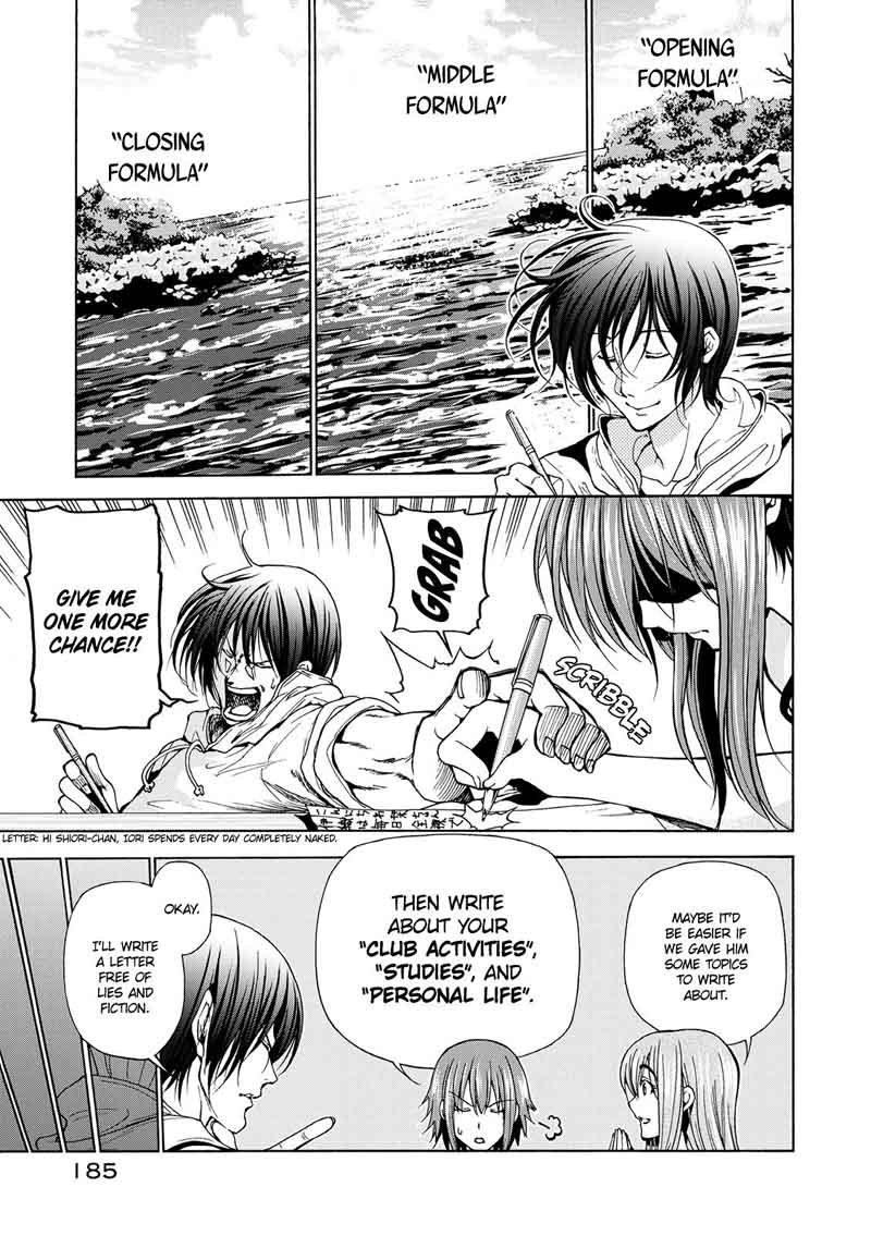 Grand Blue Manga Chapter 25 page 59 - At the Women's University Again scene