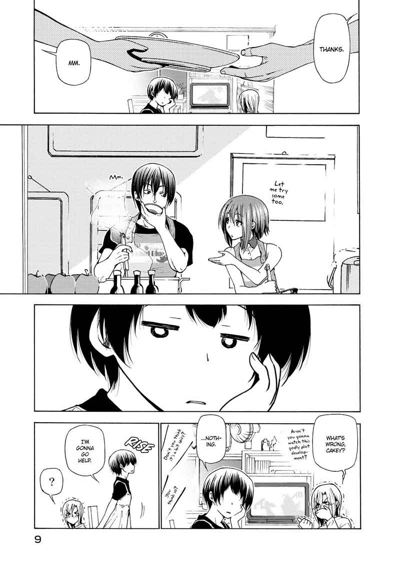 Grand Blue Manga Chapter 26 page 11 - Watching the House scene