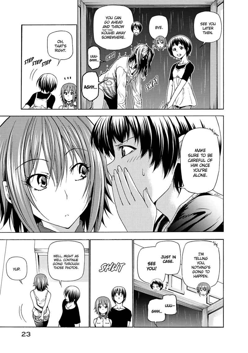 Grand Blue Manga Chapter 26 page 25 - Watching the House scene