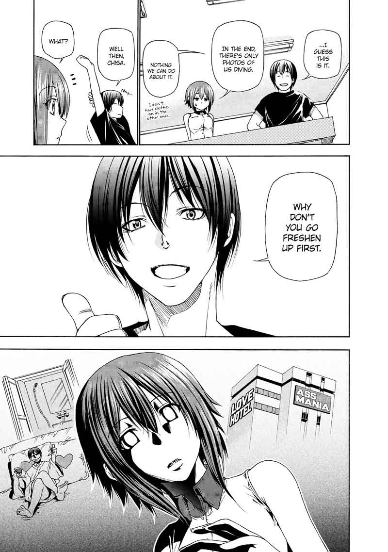 Grand Blue Manga Chapter 26 page 29 - Watching the House scene