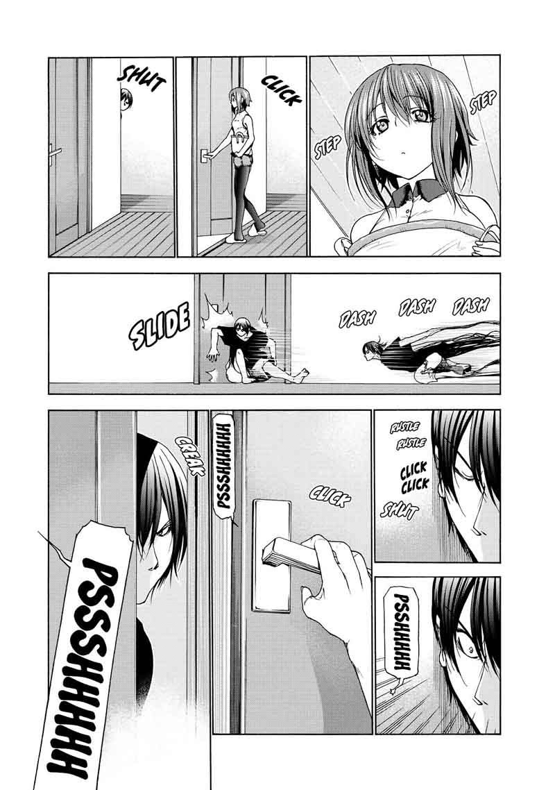 Grand Blue Manga Chapter 26 page 31 - Watching the House scene