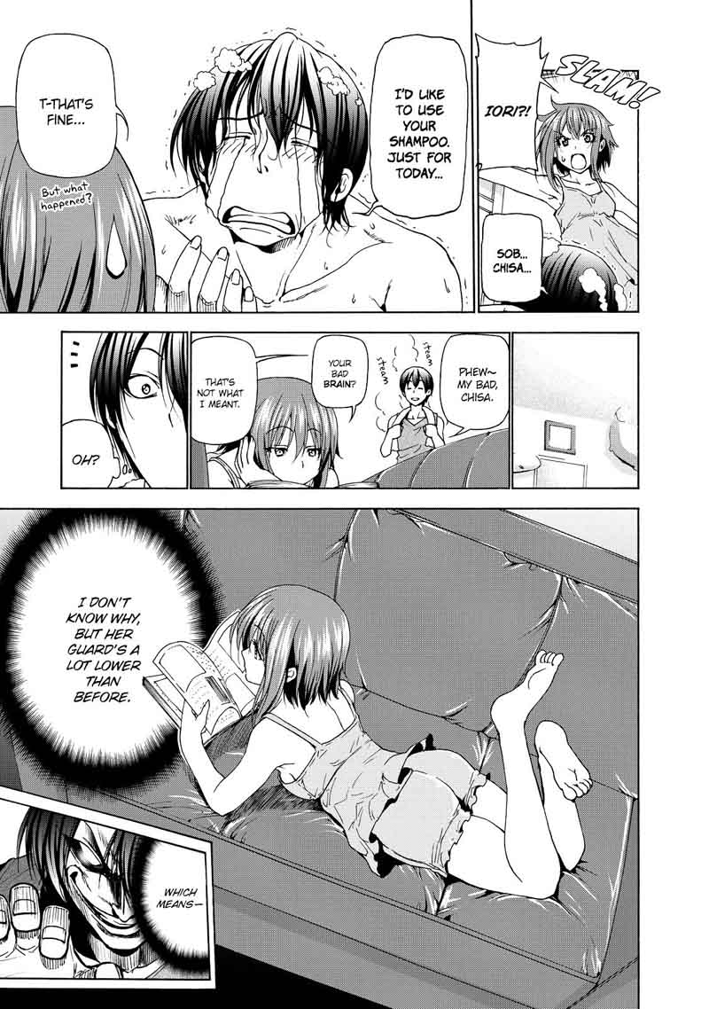 Grand Blue Manga Chapter 26 page 35 - Watching the House scene