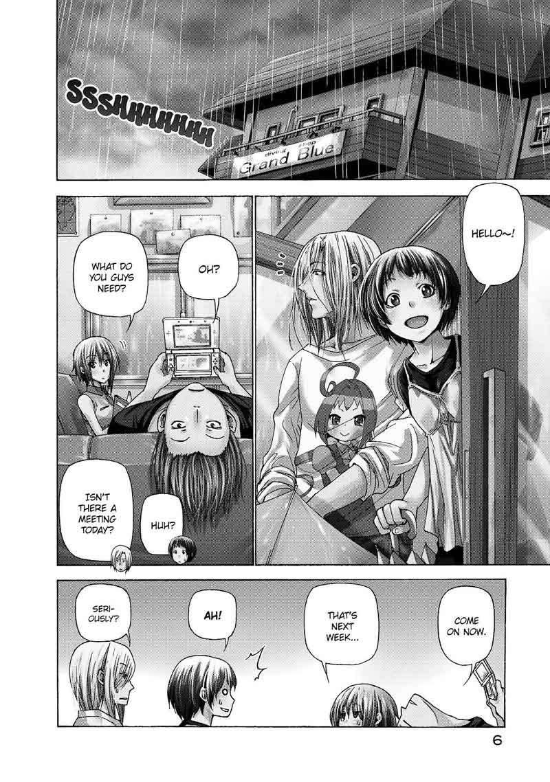 Grand Blue Manga Chapter 26 page 8 - Watching the House scene