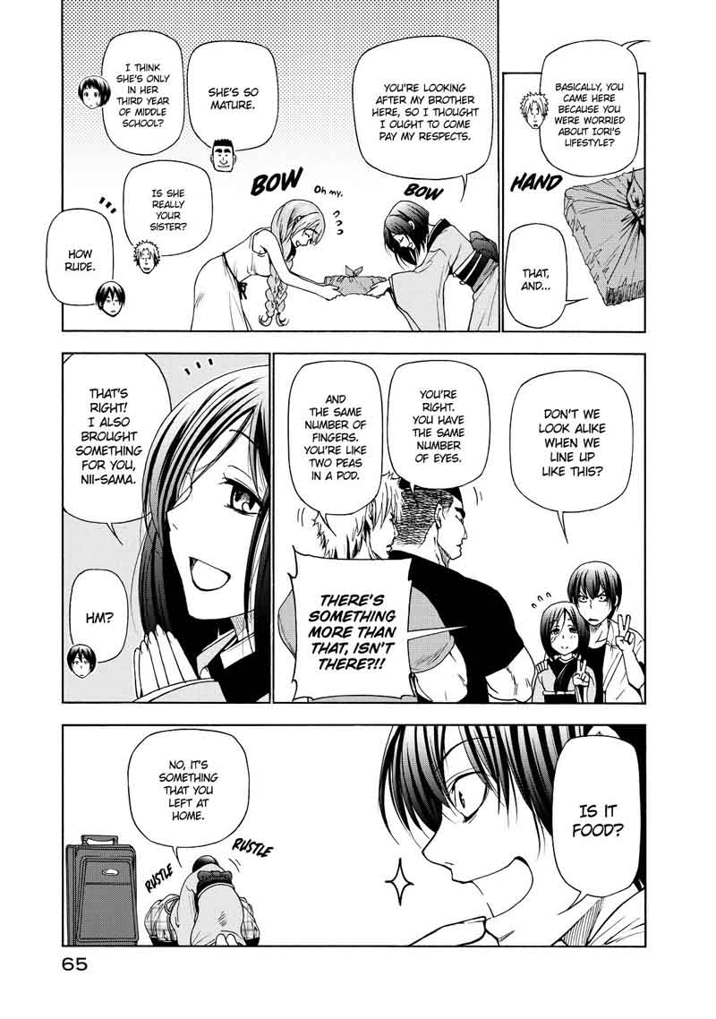 Grand Blue Manga Chapter 27 page 19 - Little Sister scene
