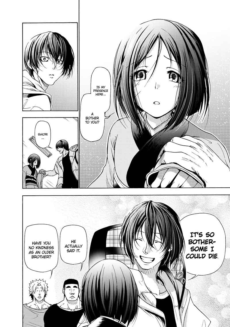 Grand Blue Manga Chapter 27 page 26 - Little Sister scene