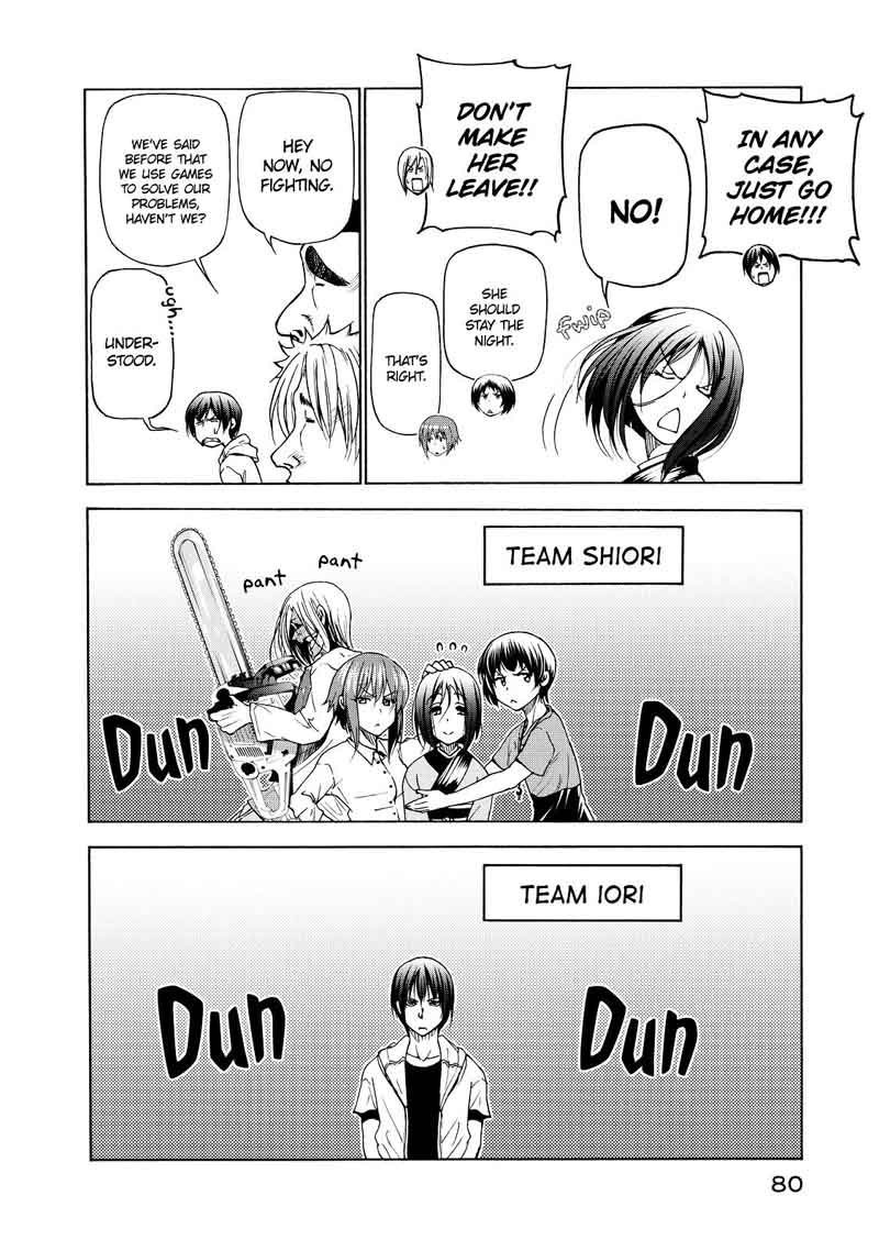 Grand Blue Manga Chapter 27 page 34 - Little Sister scene