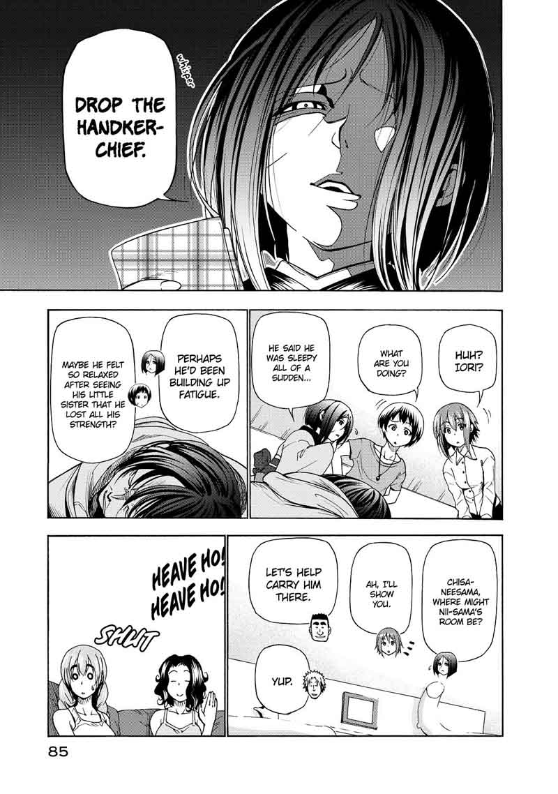 Grand Blue Manga Chapter 27 page 39 - Little Sister scene