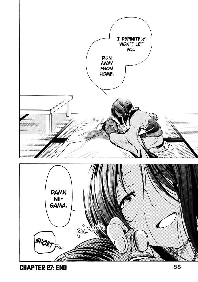 Grand Blue Manga Chapter 27 page 42 - Little Sister scene