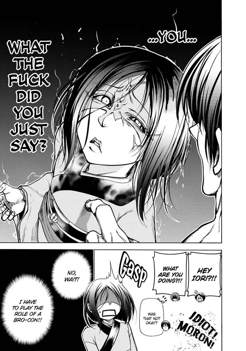 Grand Blue Manga Chapter 28 page 26 - Big Brother scene