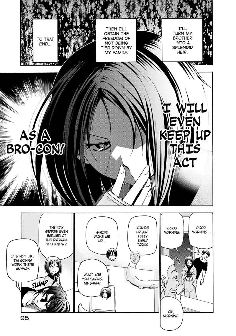 Grand Blue Manga Chapter 28 page 6 - Big Brother scene