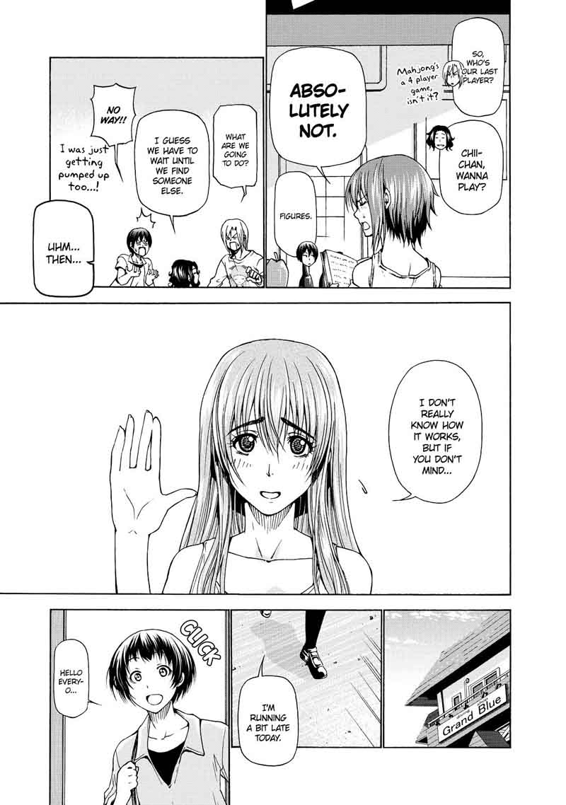 Grand Blue Manga Chapter 28 page 64 - Big Brother scene