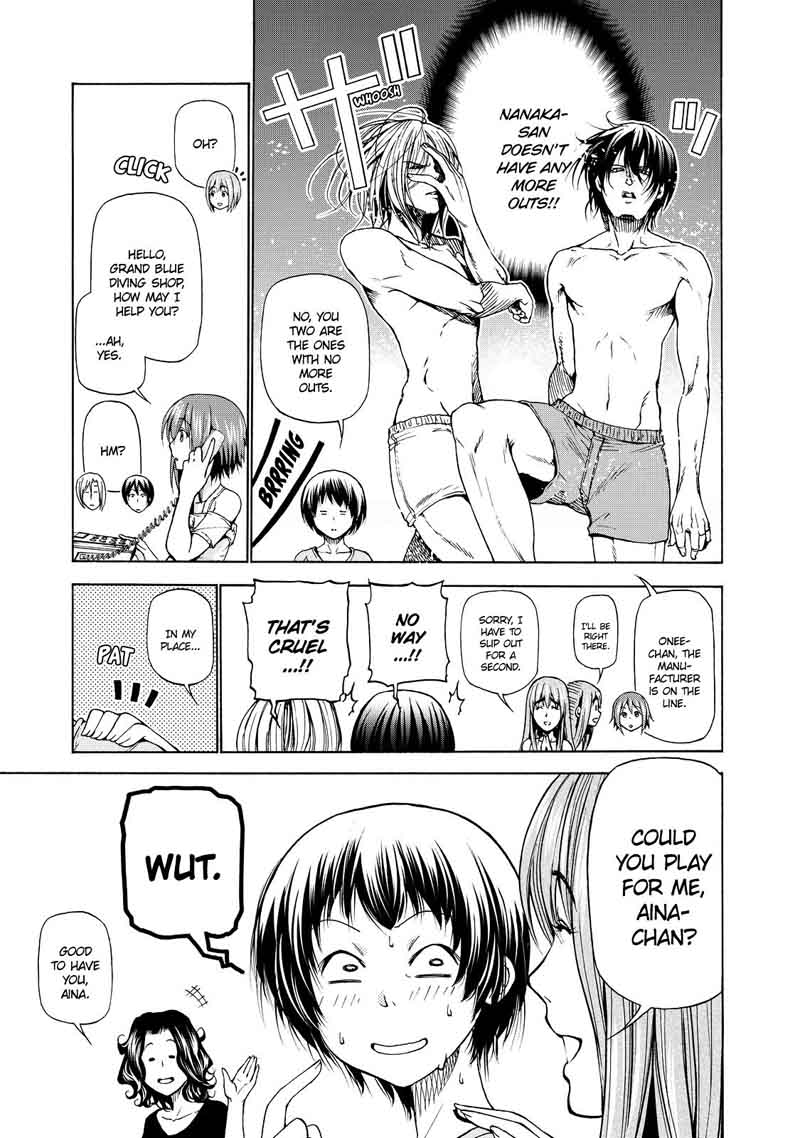 Grand Blue Manga Chapter 28 page 72 - Big Brother scene