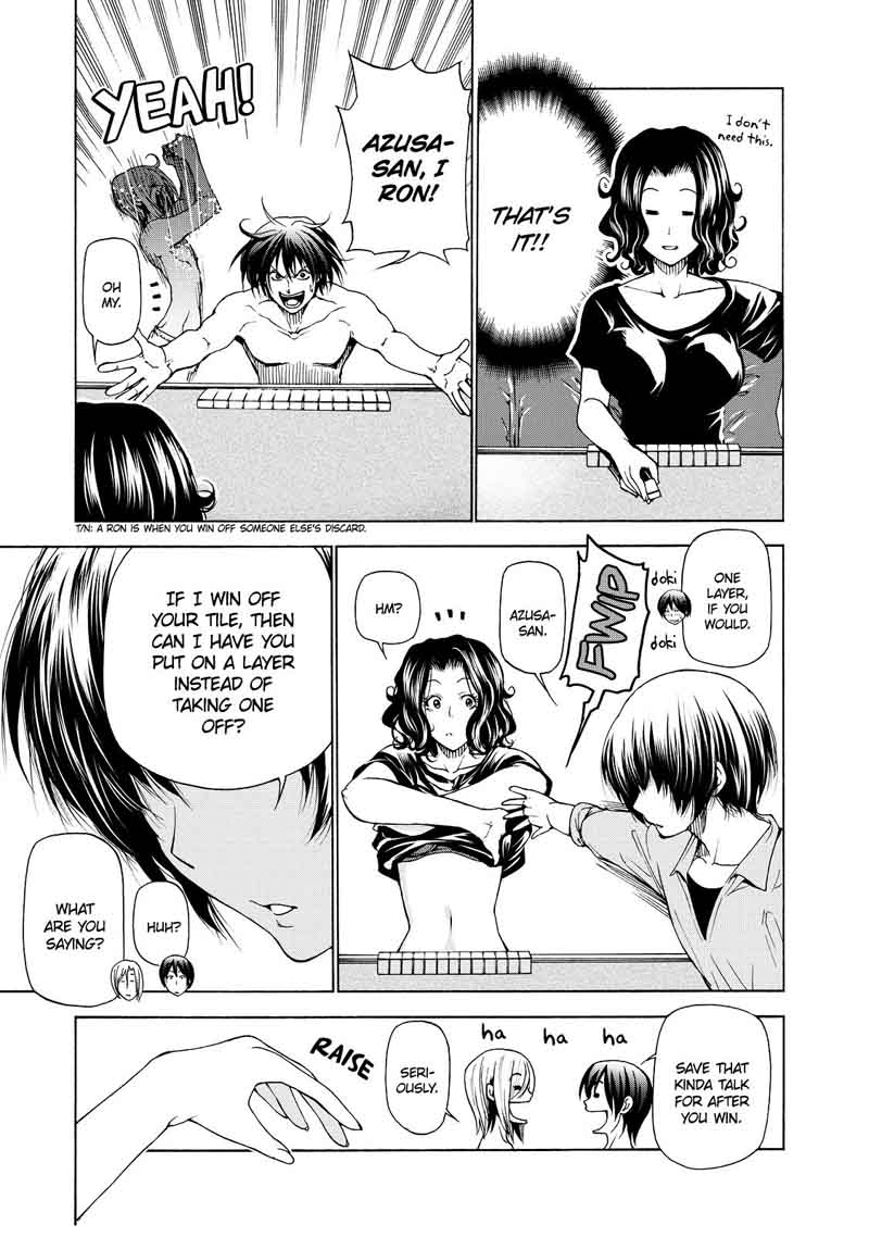 Grand Blue Manga Chapter 28 page 74 - Big Brother scene