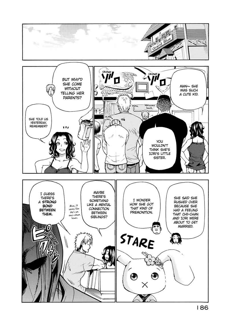 Grand Blue Manga Chapter 28 page 95 - Big Brother scene