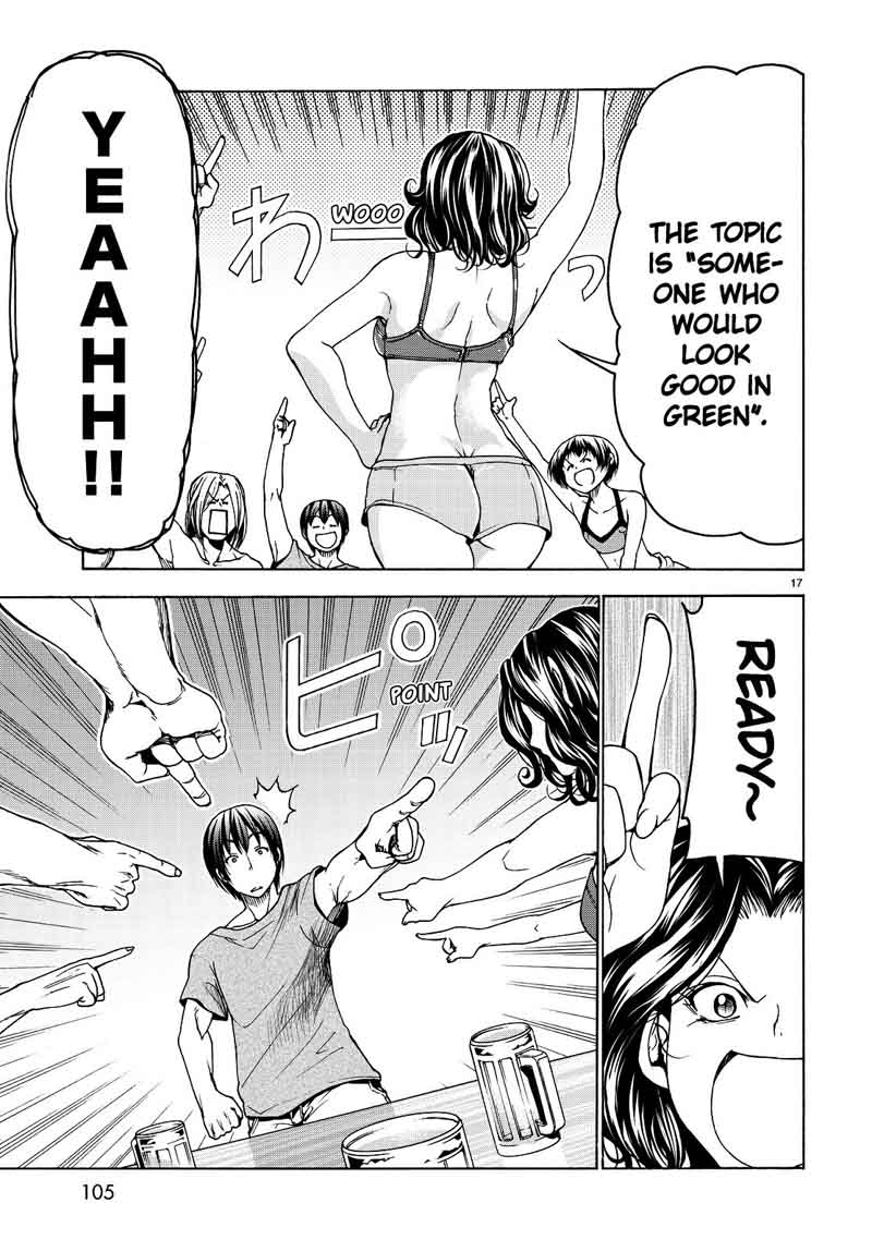 Grand Blue Manga Chapter 29 page 16 - The Impression Game scene