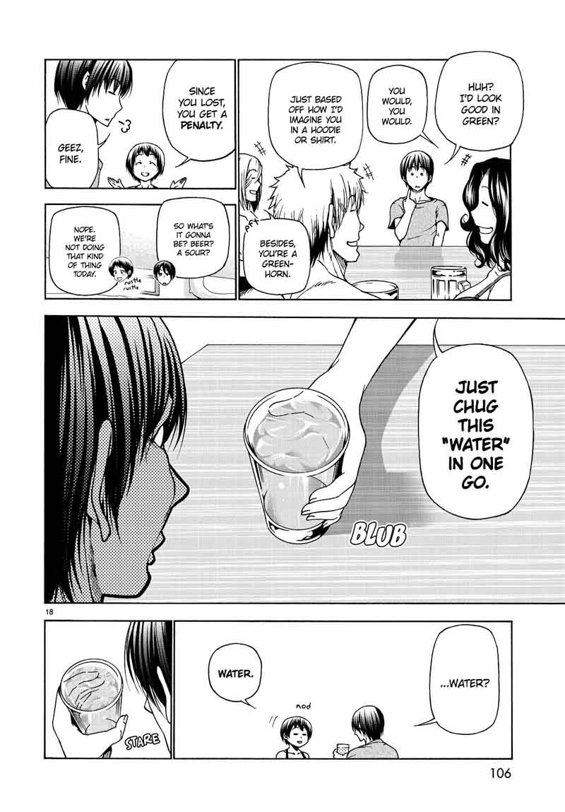 Grand Blue Manga Chapter 29 page 17 - The Impression Game scene