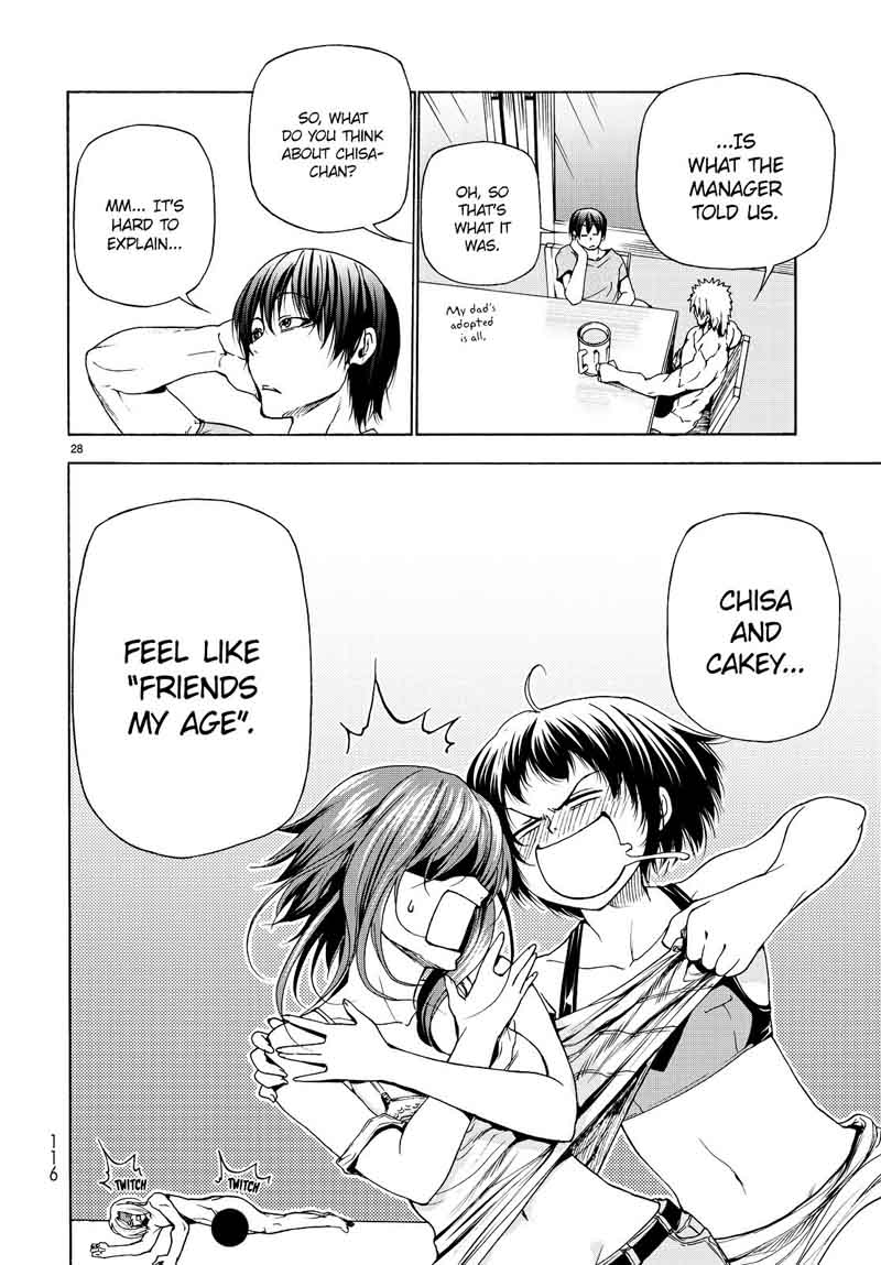 Grand Blue Manga Chapter 29 page 27 - The Impression Game scene