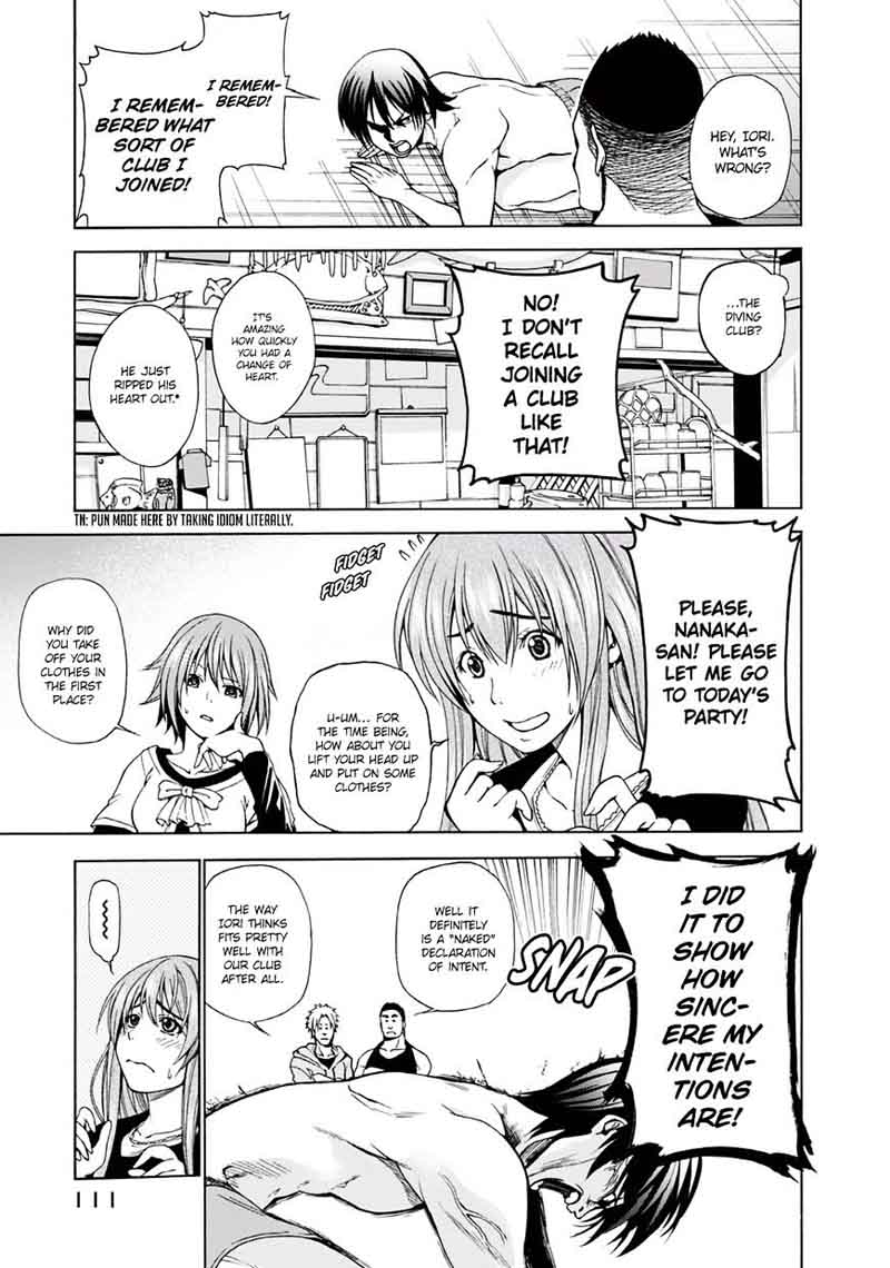 Grand Blue Manga Chapter 3 page 13 - My Room scene