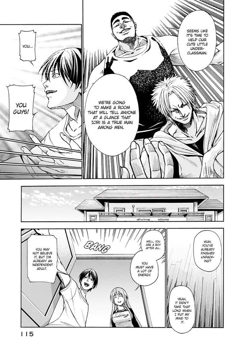 Grand Blue Manga Chapter 3 page 17 - My Room scene
