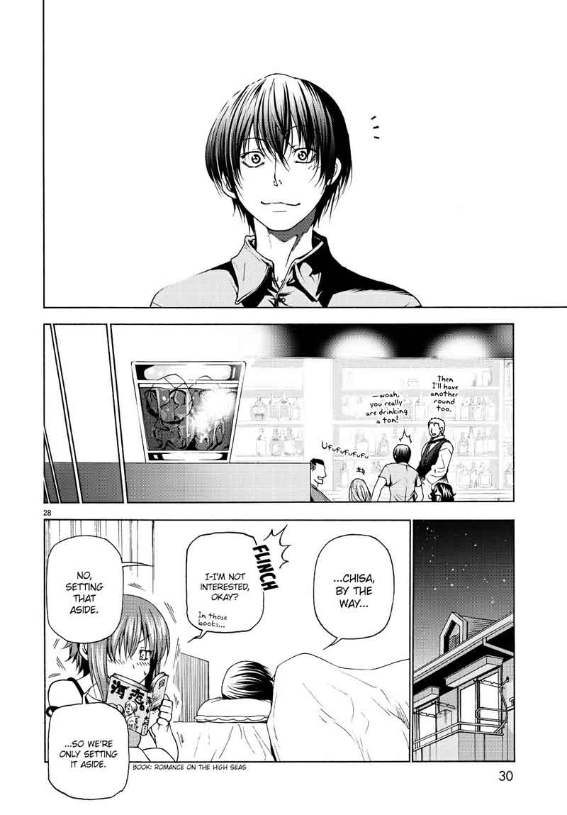 Grand Blue Manga Chapter 30 page 28 - I'm Not Stripping, Okay? scene