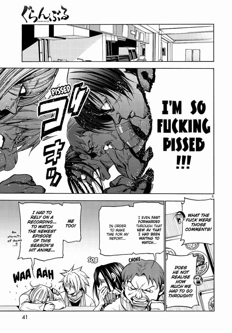 Grand Blue Manga Chapter 31 page 6 - Associate Professor scene