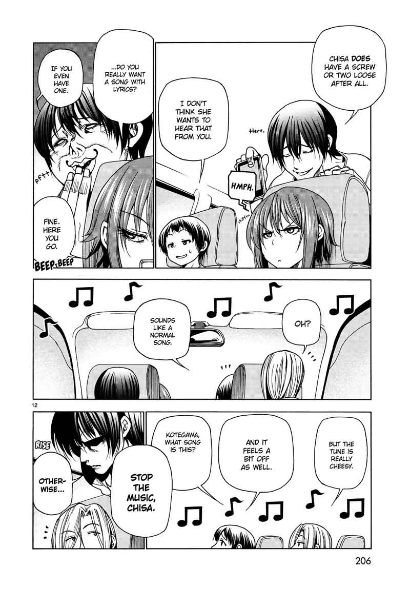 Grand Blue Manga Chapter 33 page 12 - School Camping For Adults scene
