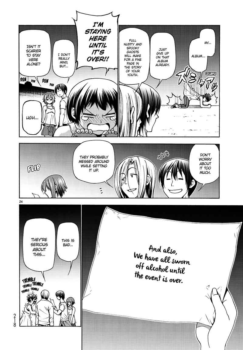 Grand Blue Manga Chapter 33 page 24 - School Camping For Adults scene