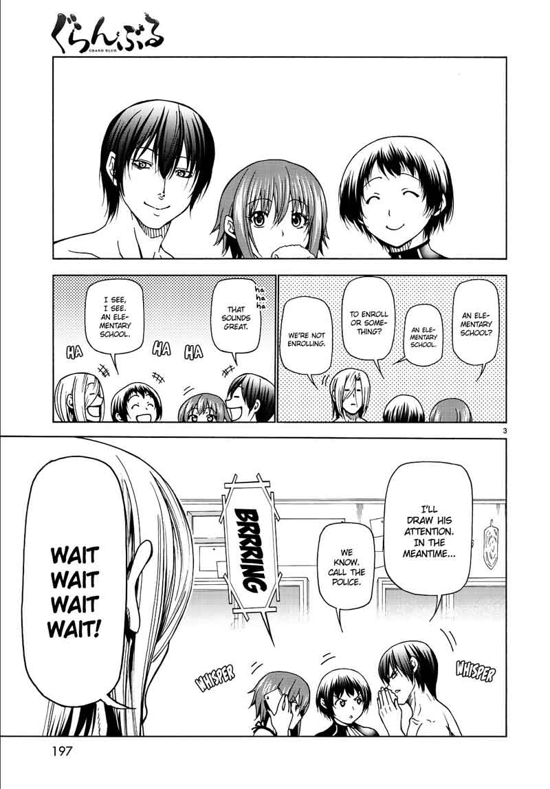 Grand Blue Manga Chapter 33 page 3 - School Camping For Adults scene