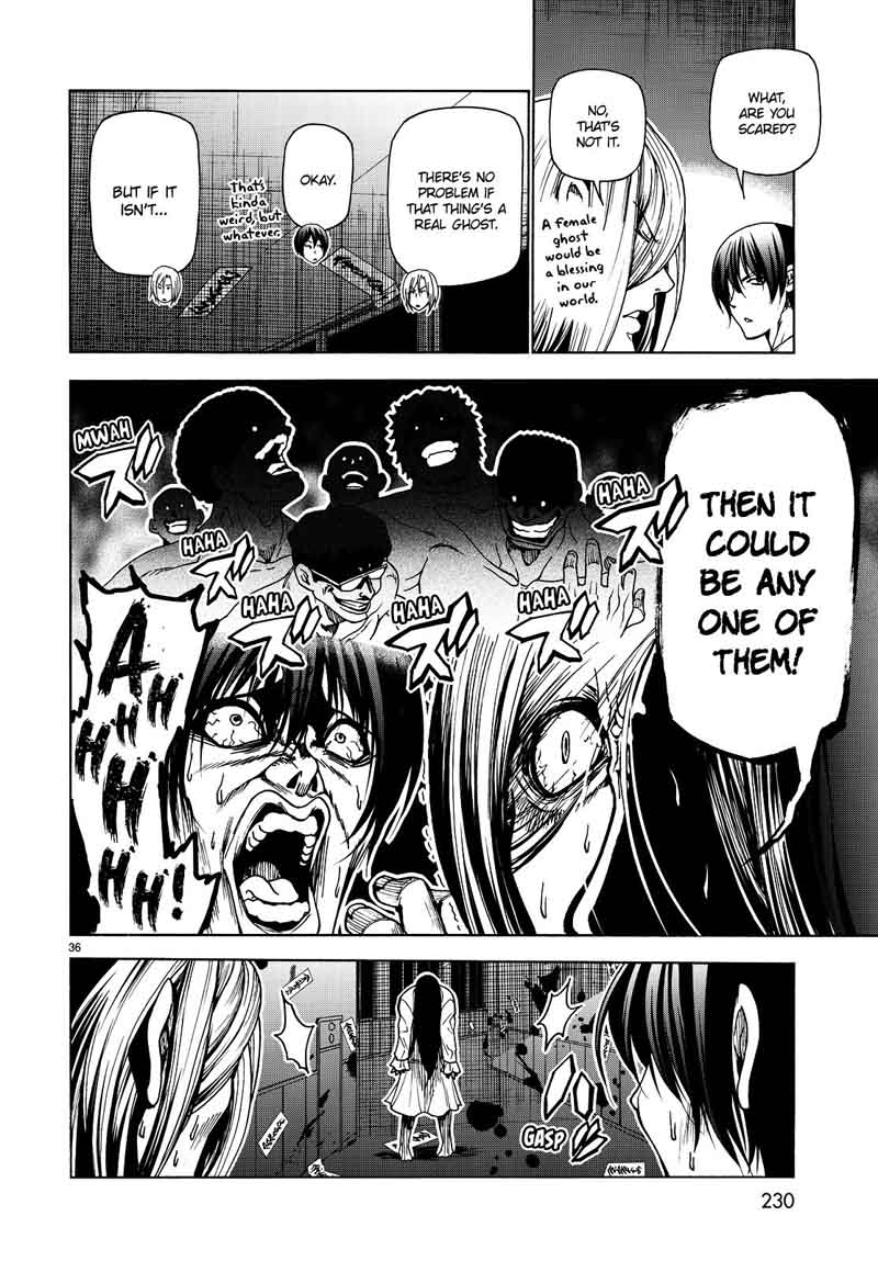 Grand Blue Manga Chapter 33 page 36 - School Camping For Adults scene