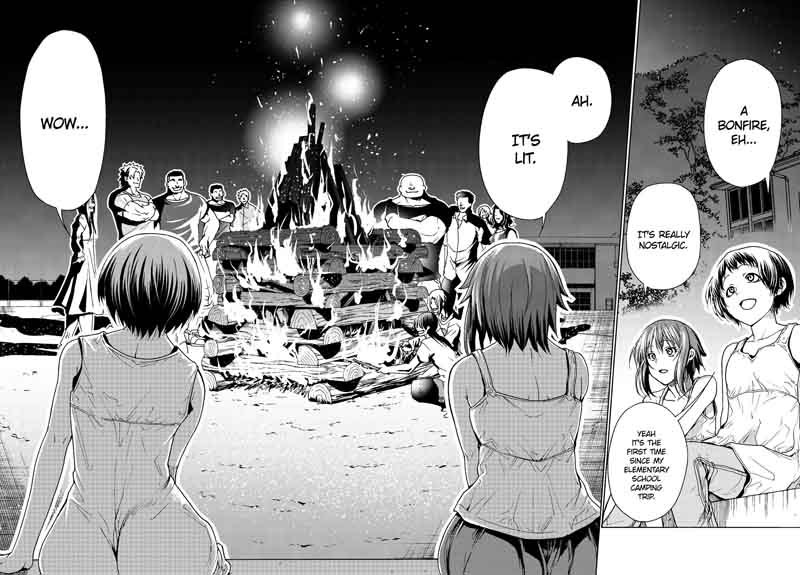 Grand Blue Manga Chapter 33 page 42 - School Camping For Adults scene