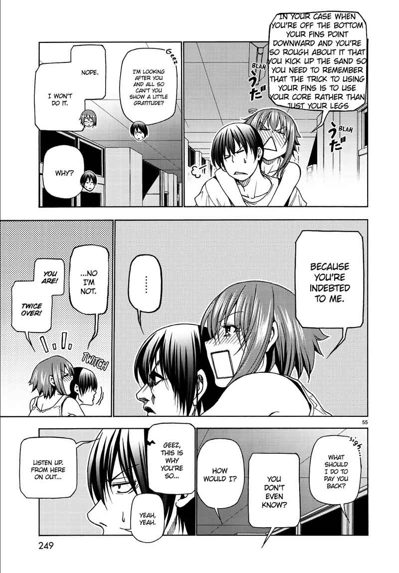 Grand Blue Manga Chapter 33 page 54 - School Camping For Adults scene
