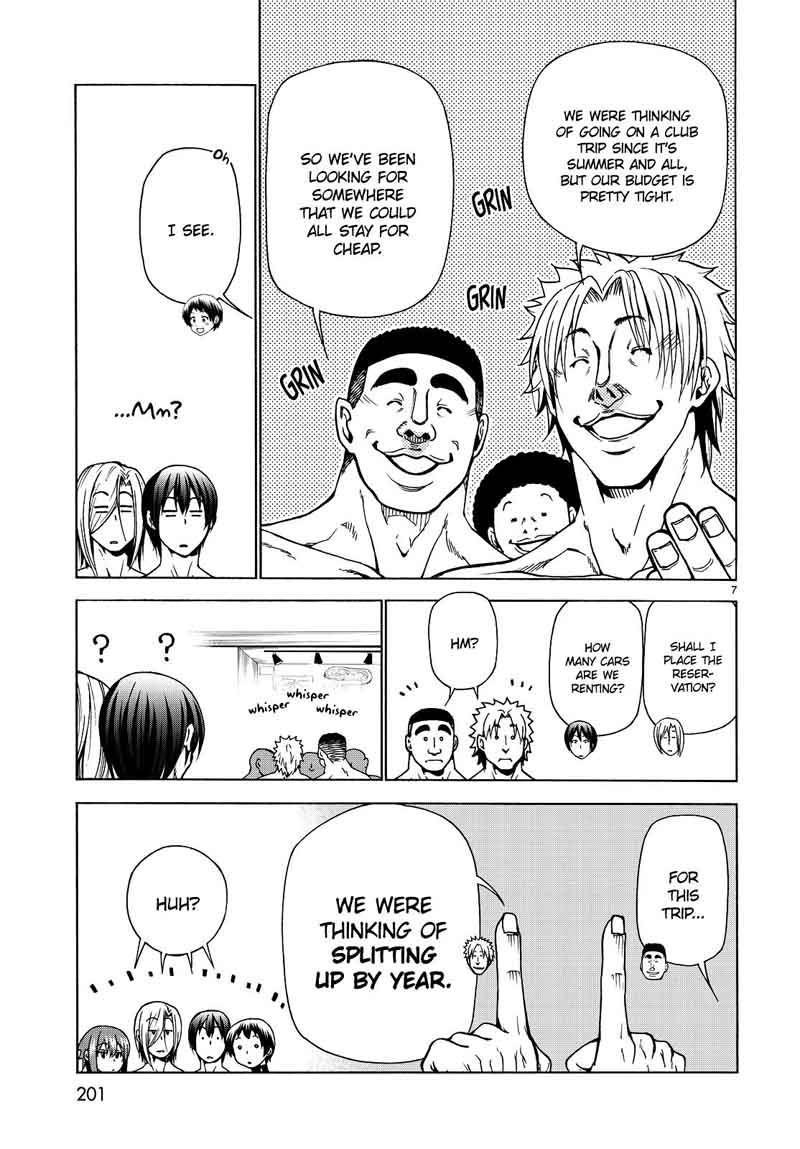 Grand Blue Manga Chapter 33 page 7 - School Camping For Adults scene