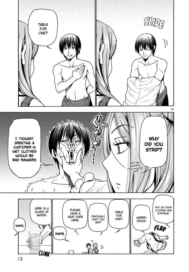Grand Blue Manga Chapter 34 page 11 - Coworkers scene