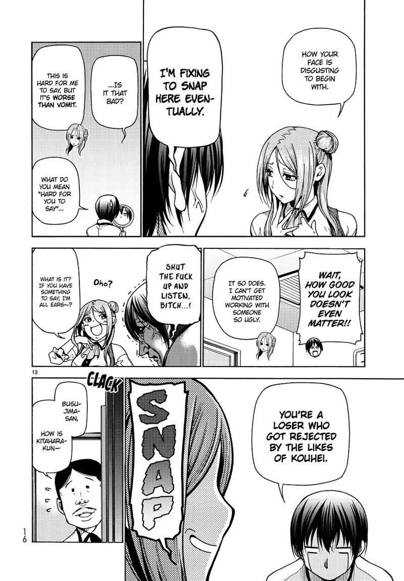 Grand Blue Manga Chapter 34 page 14 - Coworkers scene