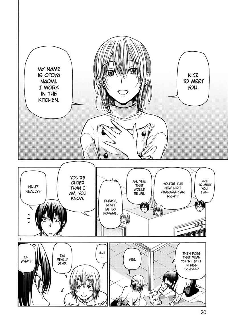 Grand Blue Manga Chapter 34 page 18 - Coworkers scene