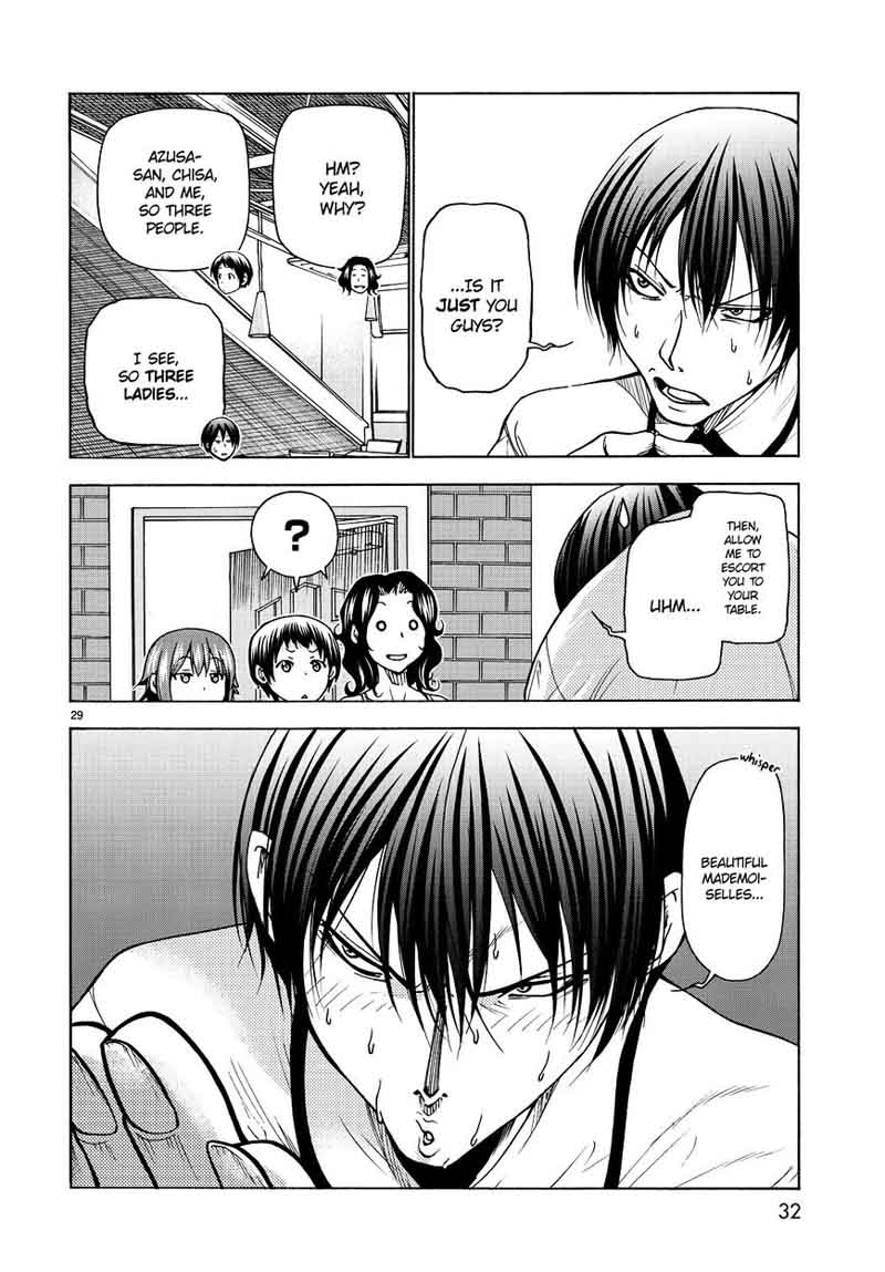 Grand Blue Manga Chapter 34 page 30 - Coworkers scene