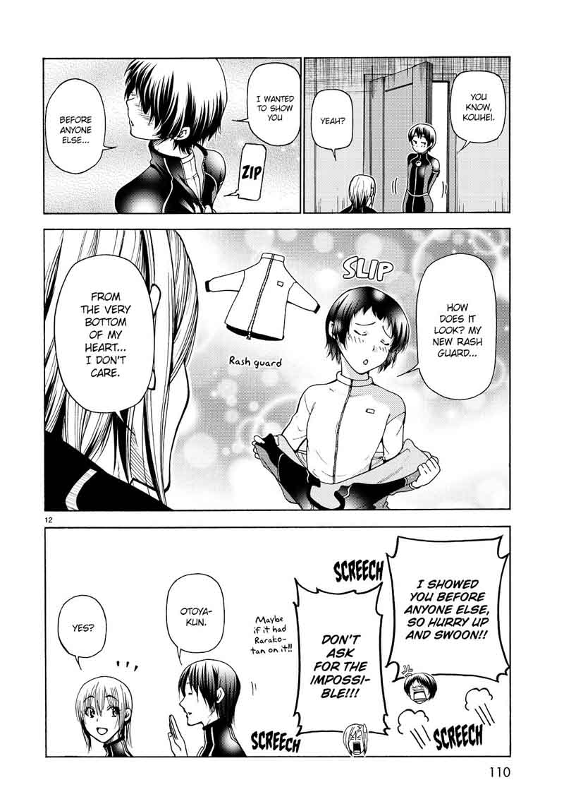 Grand Blue Manga Chapter 35 page 12 - Liked by Otoya-kun scene