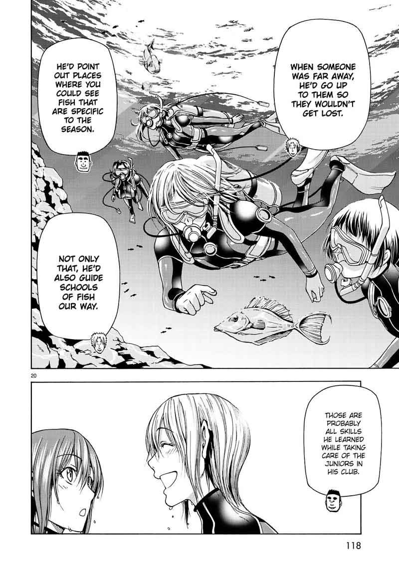 Grand Blue Manga Chapter 35 page 20 - Liked by Otoya-kun scene