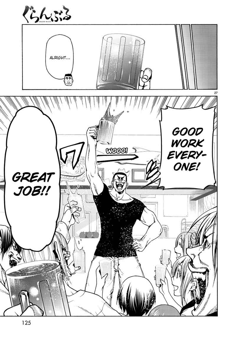 Grand Blue Manga Chapter 35 page 27 - Liked by Otoya-kun scene