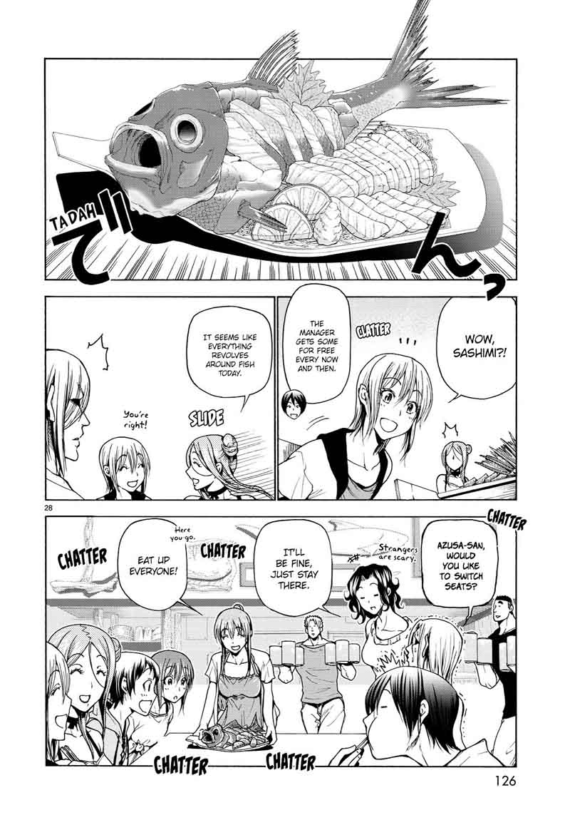 Grand Blue Manga Chapter 35 page 28 - Liked by Otoya-kun scene